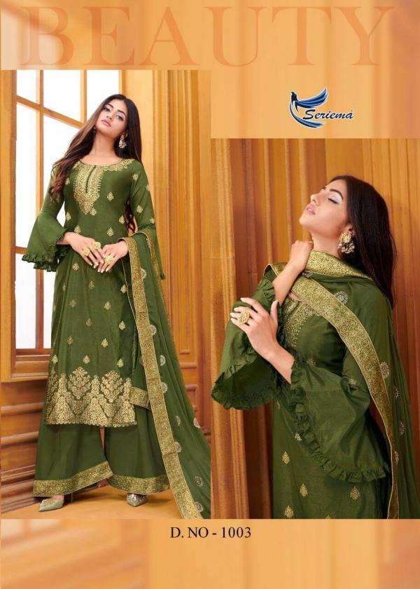 Seriema Zaraa Designer Viscose Ethnic Wear Salwar